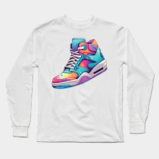 90s Retro Sneakers #1 Long Sleeve T-Shirt